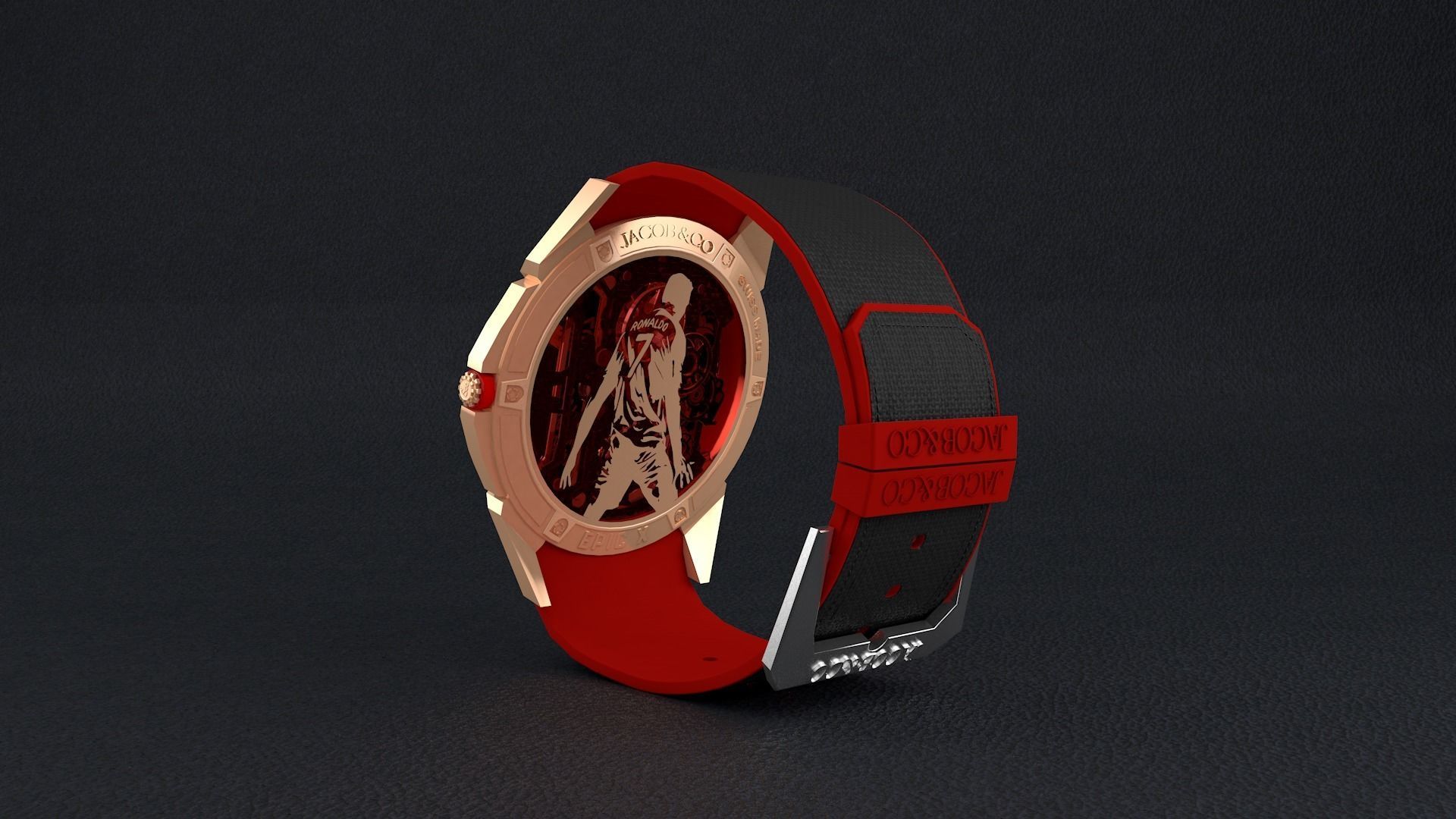 CR7 iconic watch The Jacob Co 3D model_37
