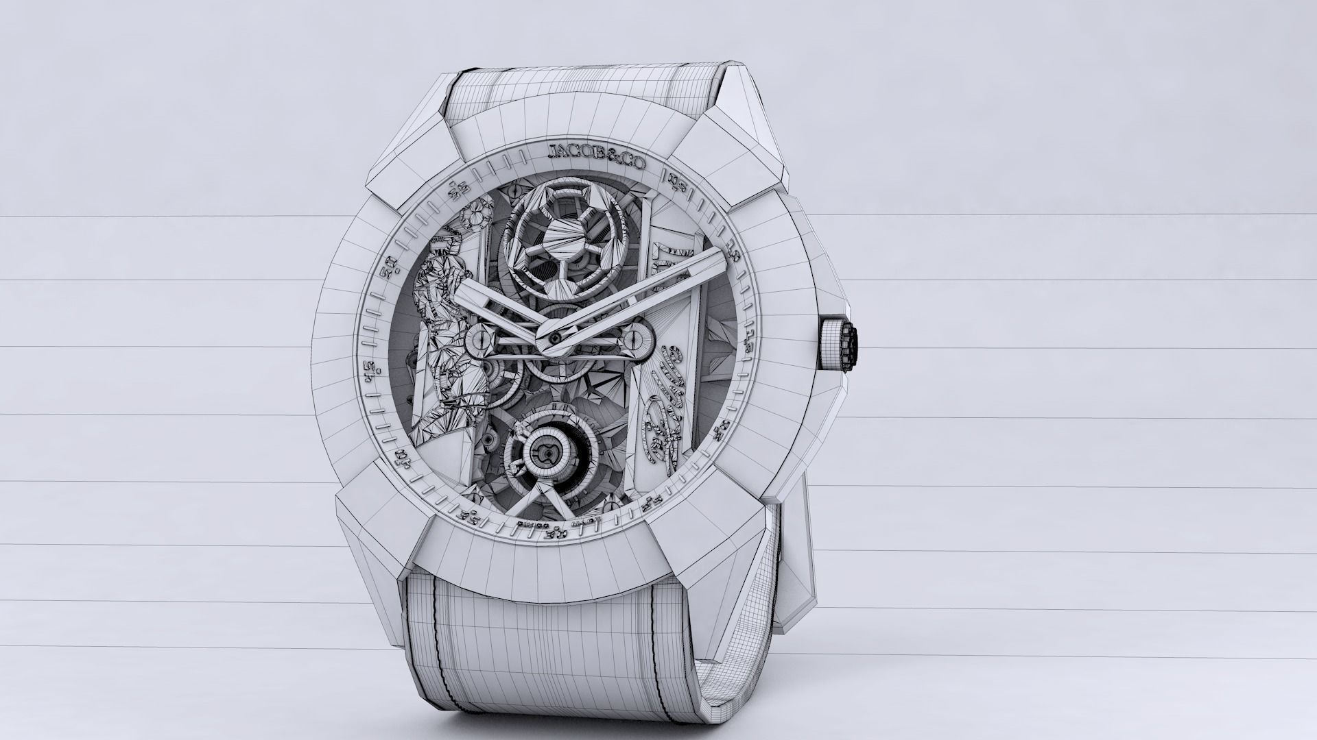 CR7 iconic watch The Jacob Co 3D model_47