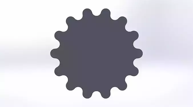 Parametric cycloidal gear