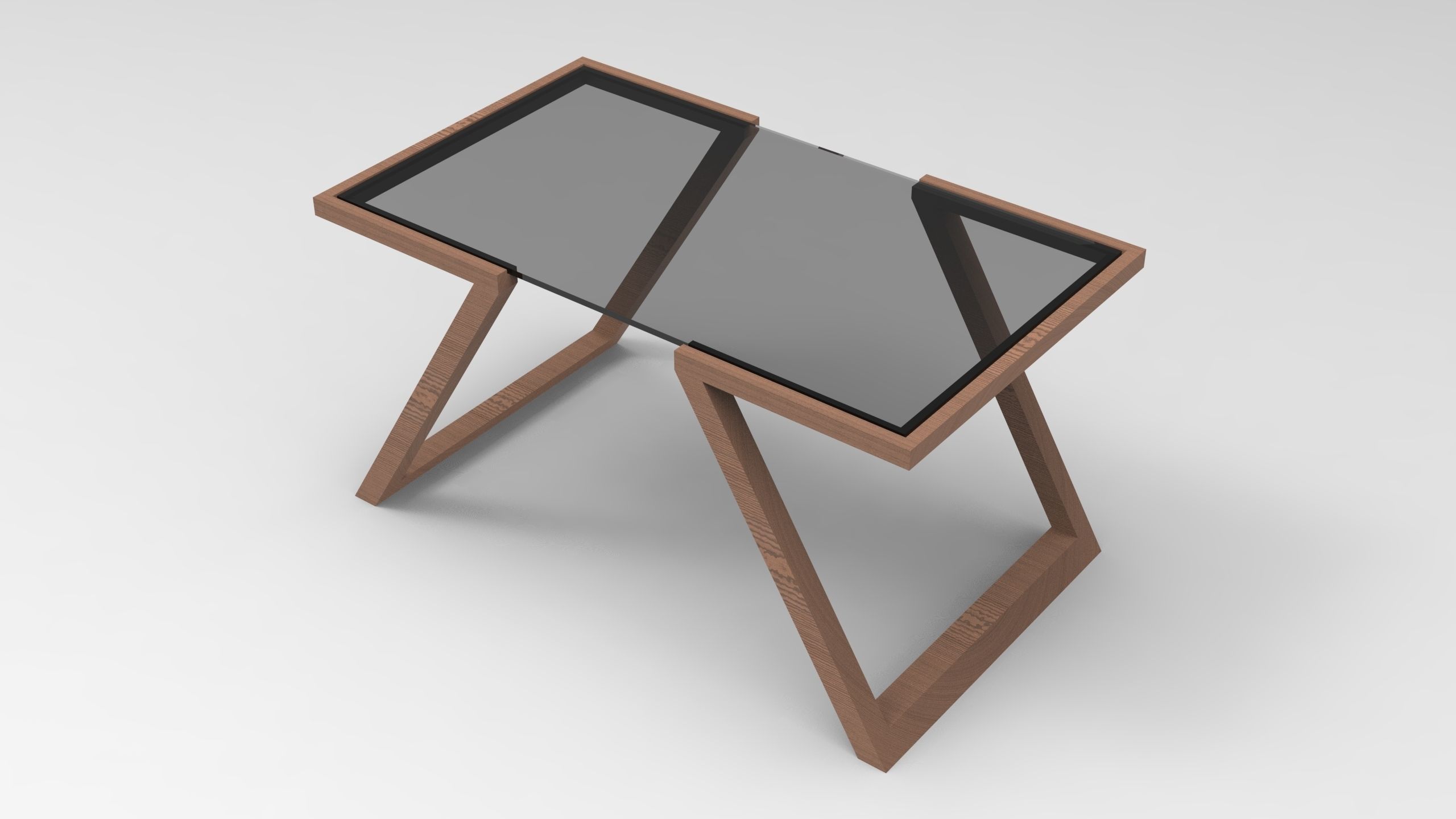 COFFEE TABLE Low-poly 3D model_1