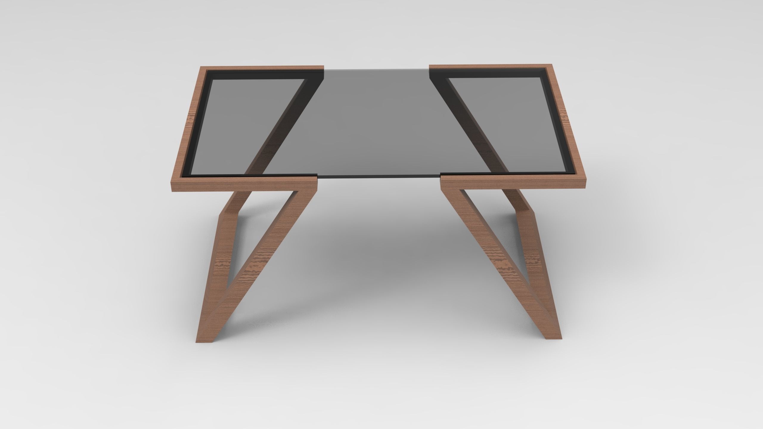 COFFEE TABLE Low-poly 3D model_2