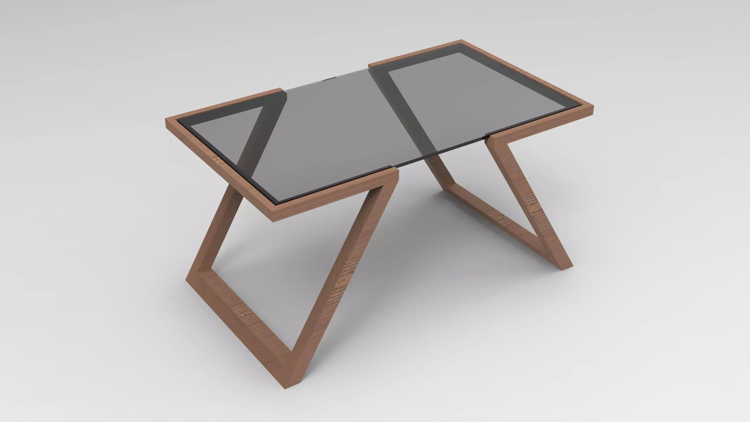 COFFEE TABLE Low-poly 3D model_0