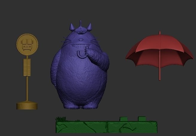 Totoro - My Neighbor Totoro  3D print model_8