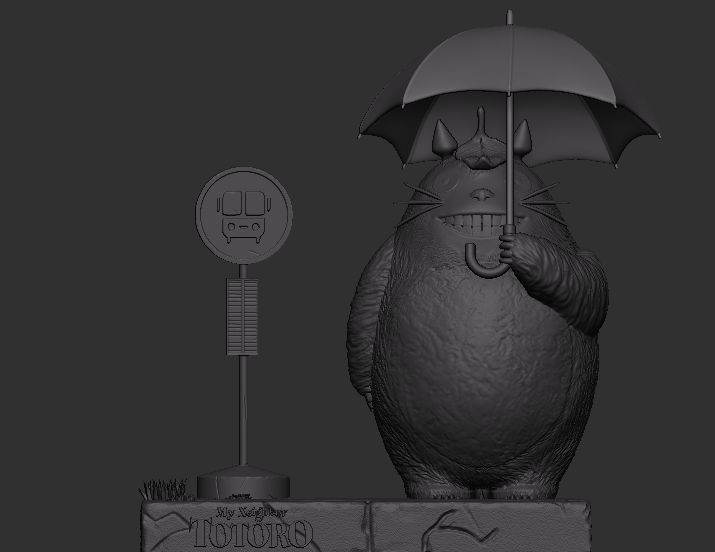 Totoro - My Neighbor Totoro  3D print model_4