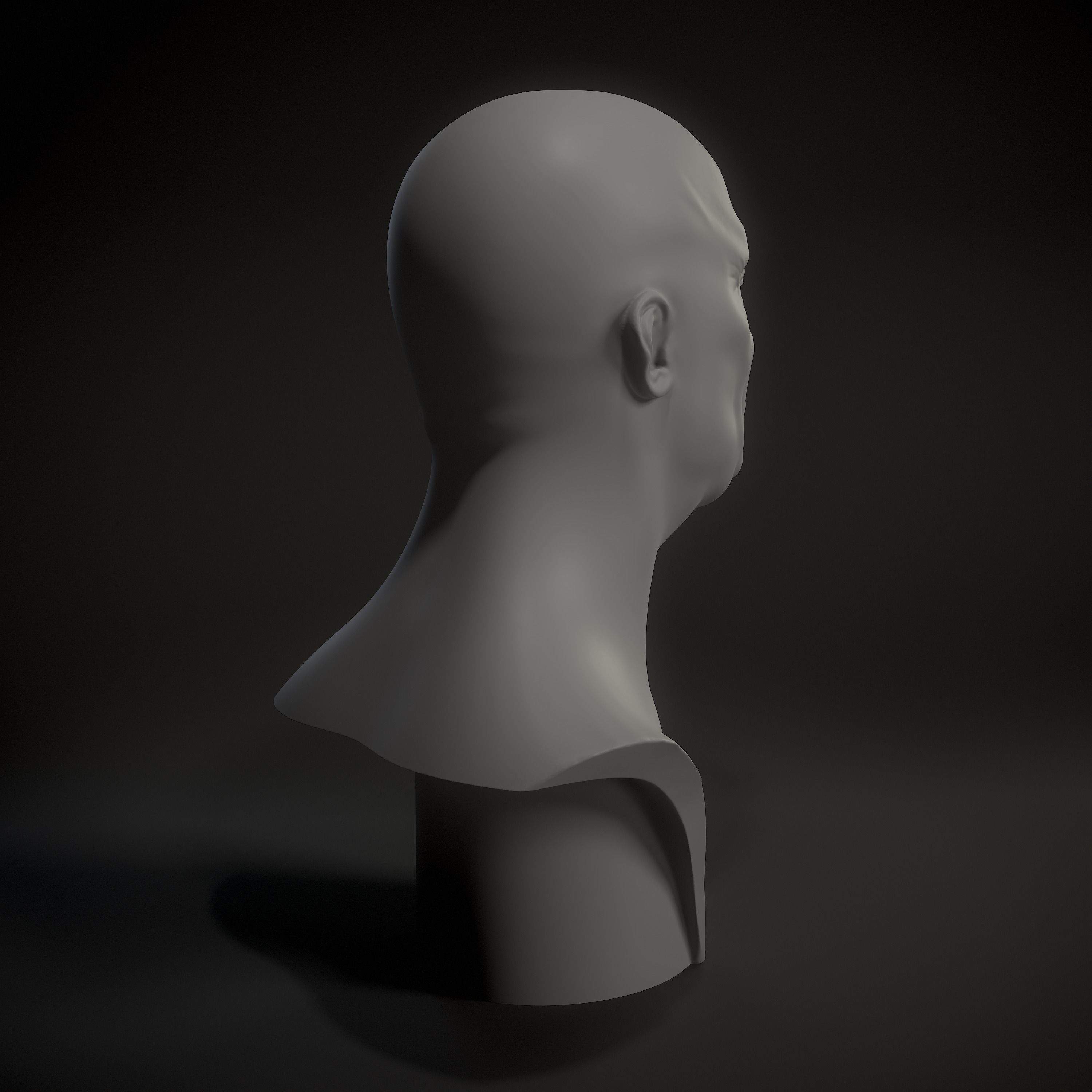 Angry Man 3D print model_5