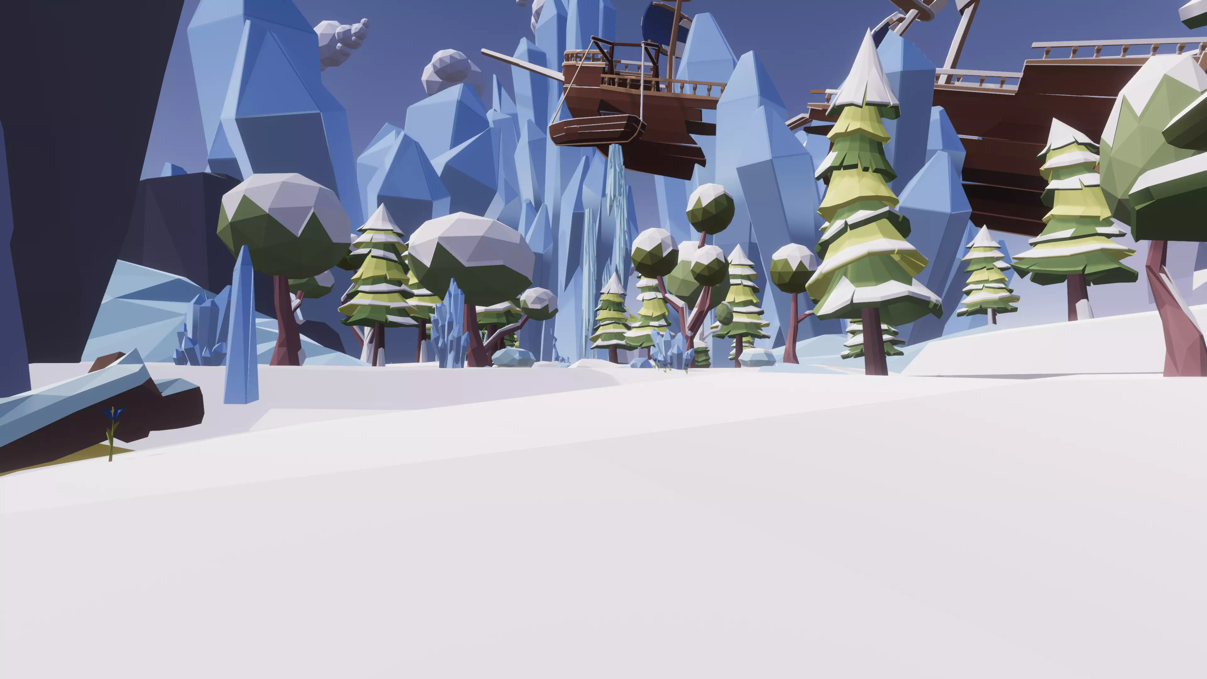 Low Poly Nature Mega Pack RG Low-poly 3D model_9