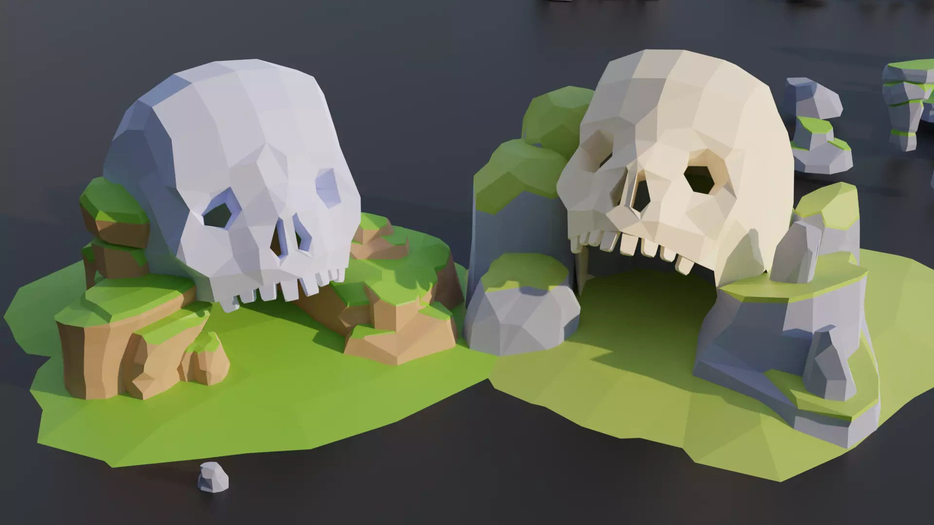 Low Poly Nature Mega Pack RG Low-poly 3D model_18