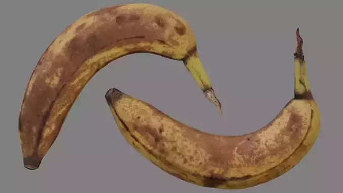 Banana - 01 - 3D model