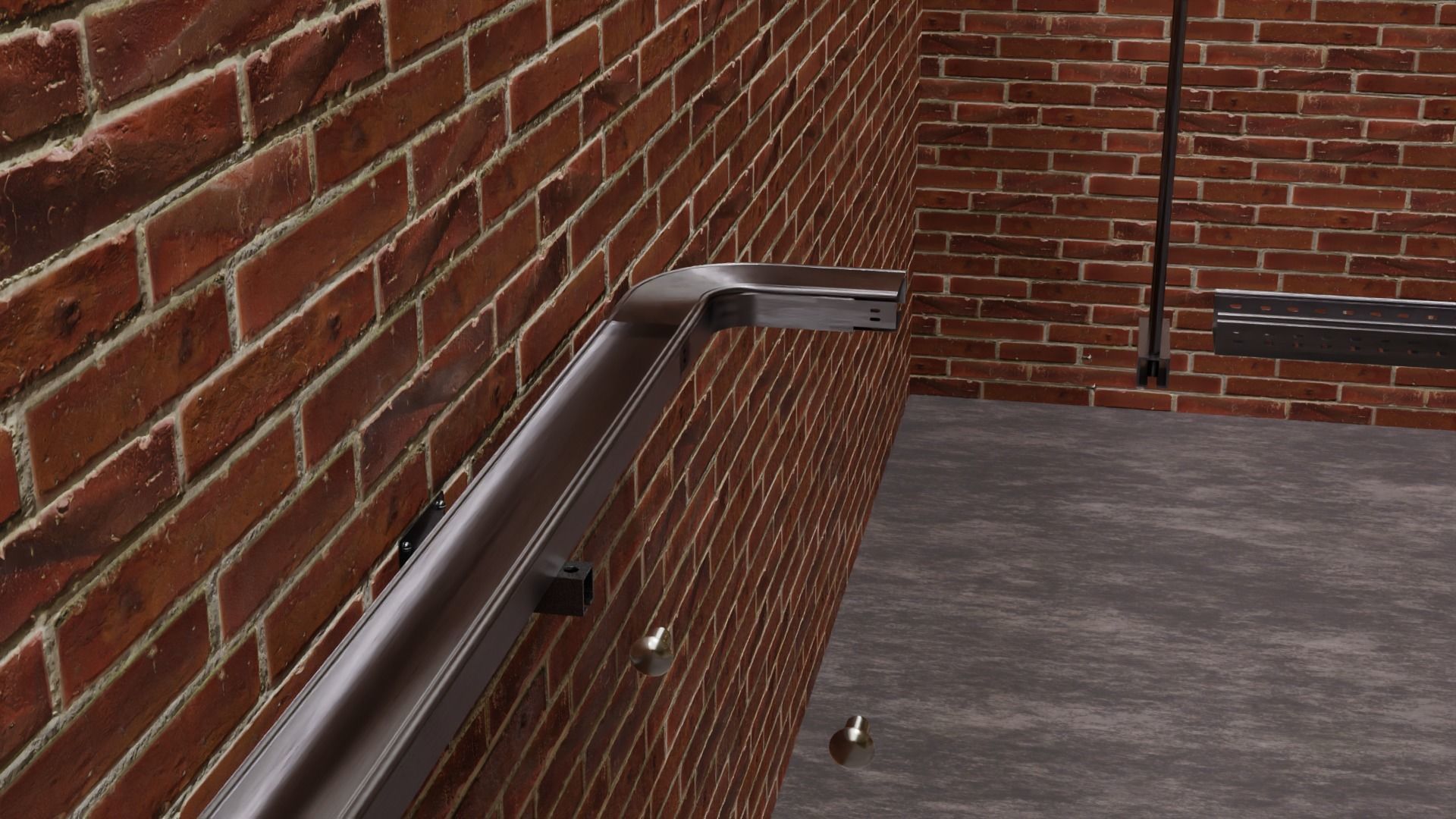 Cable trays 50x50 100x50 200x50 300x50 3D model_6