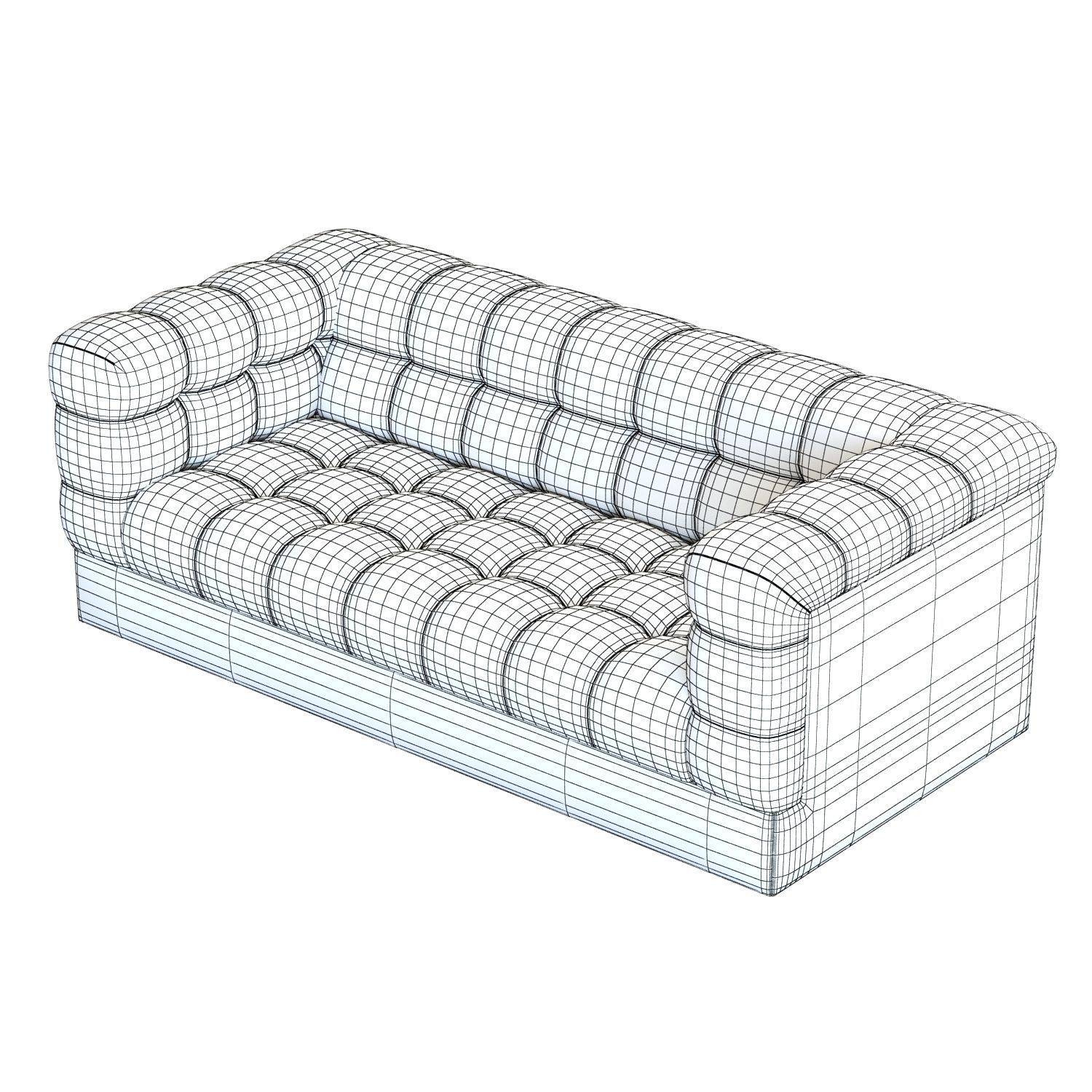 Crate and Barrel Chiltern 78 in Sofa  3D model_11