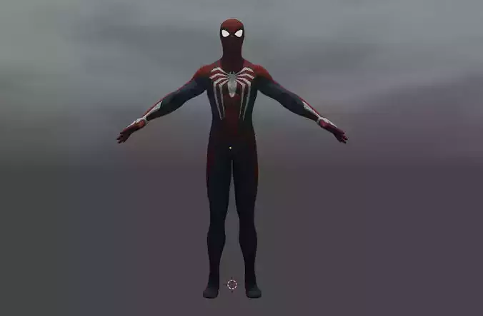 Spiderman PS4 Model