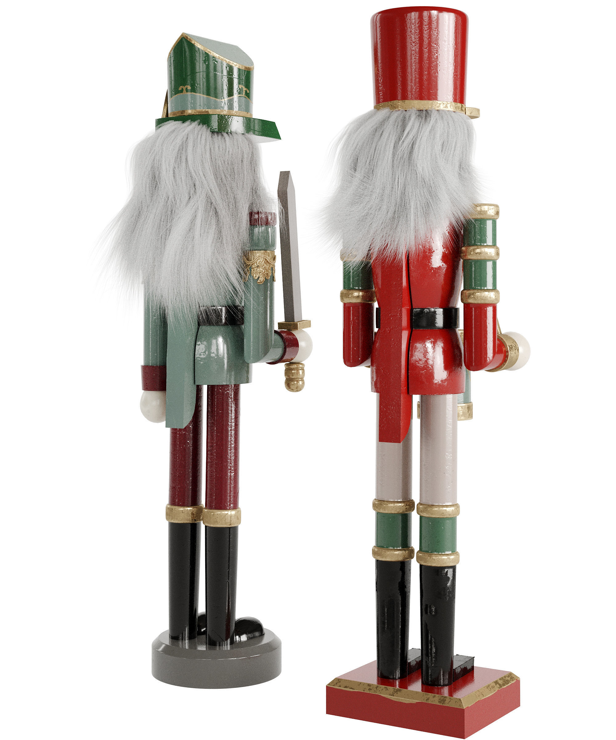 Nutcracker Set 01 3D model_3
