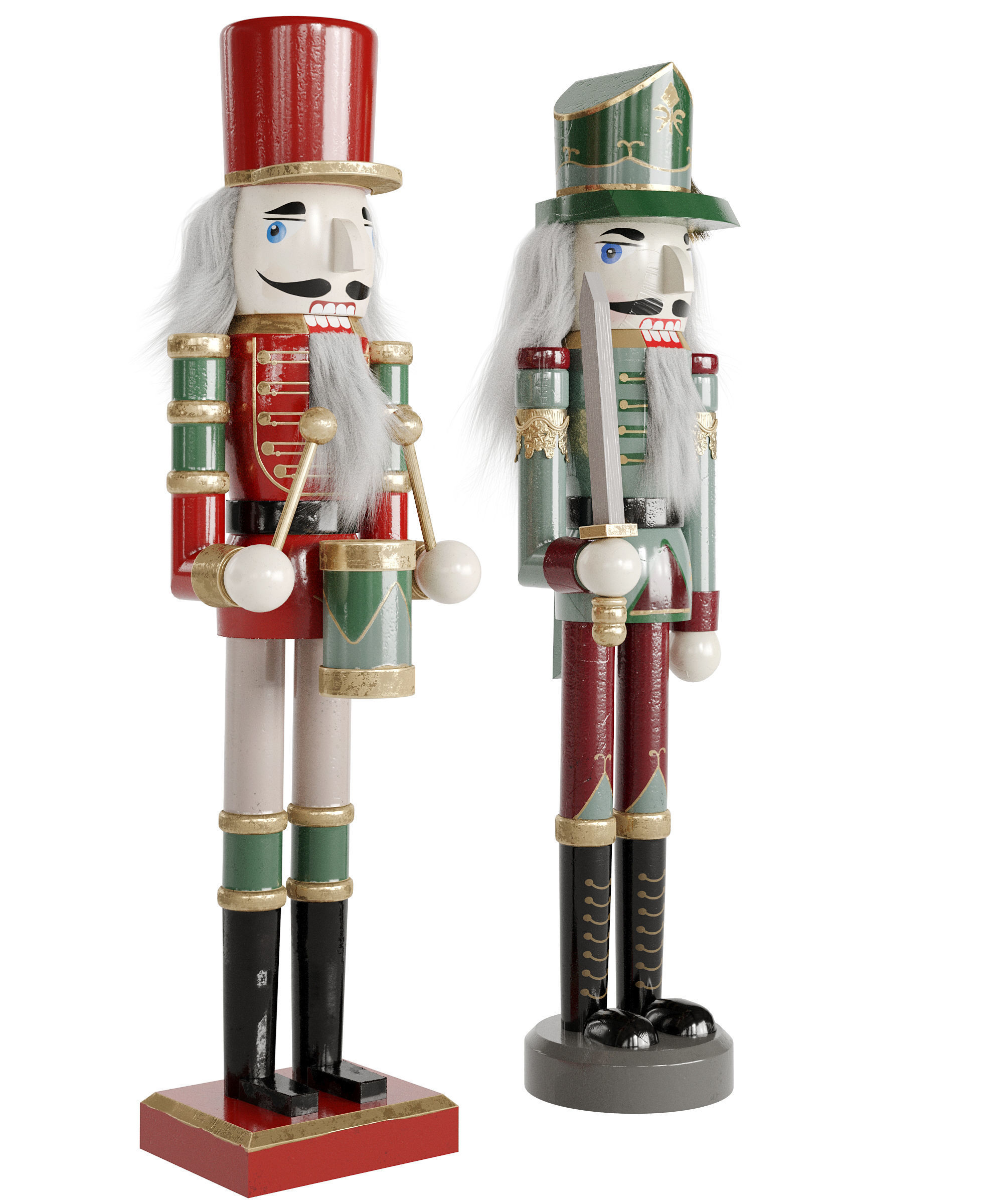 Nutcracker Set 01 3D model_1