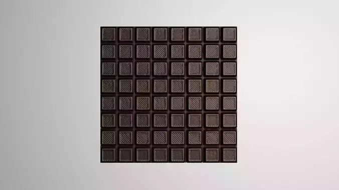 Chocolate Bar Free 3D model