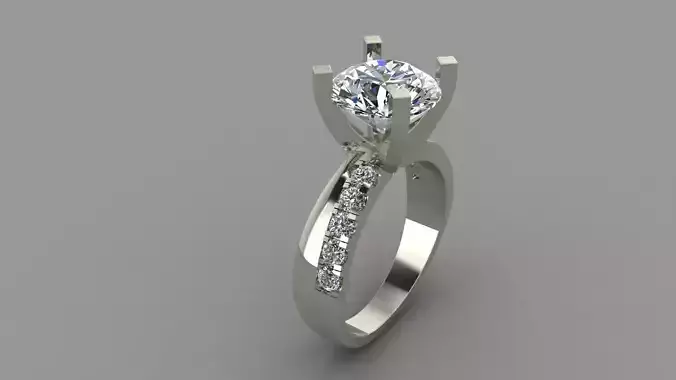 ENGAGEMENT RING  3D print model