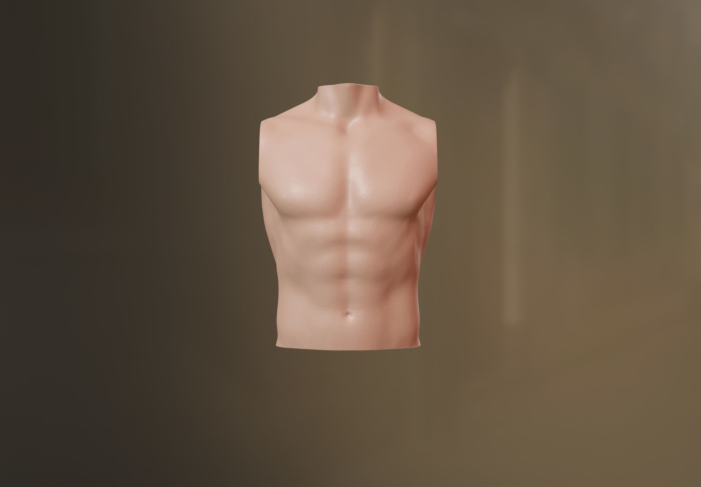 Male Torso 3D model 3D model | CGTrader