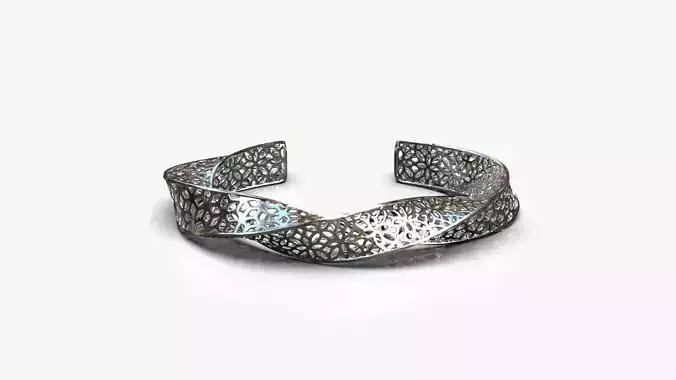 Modern cuff bracelet