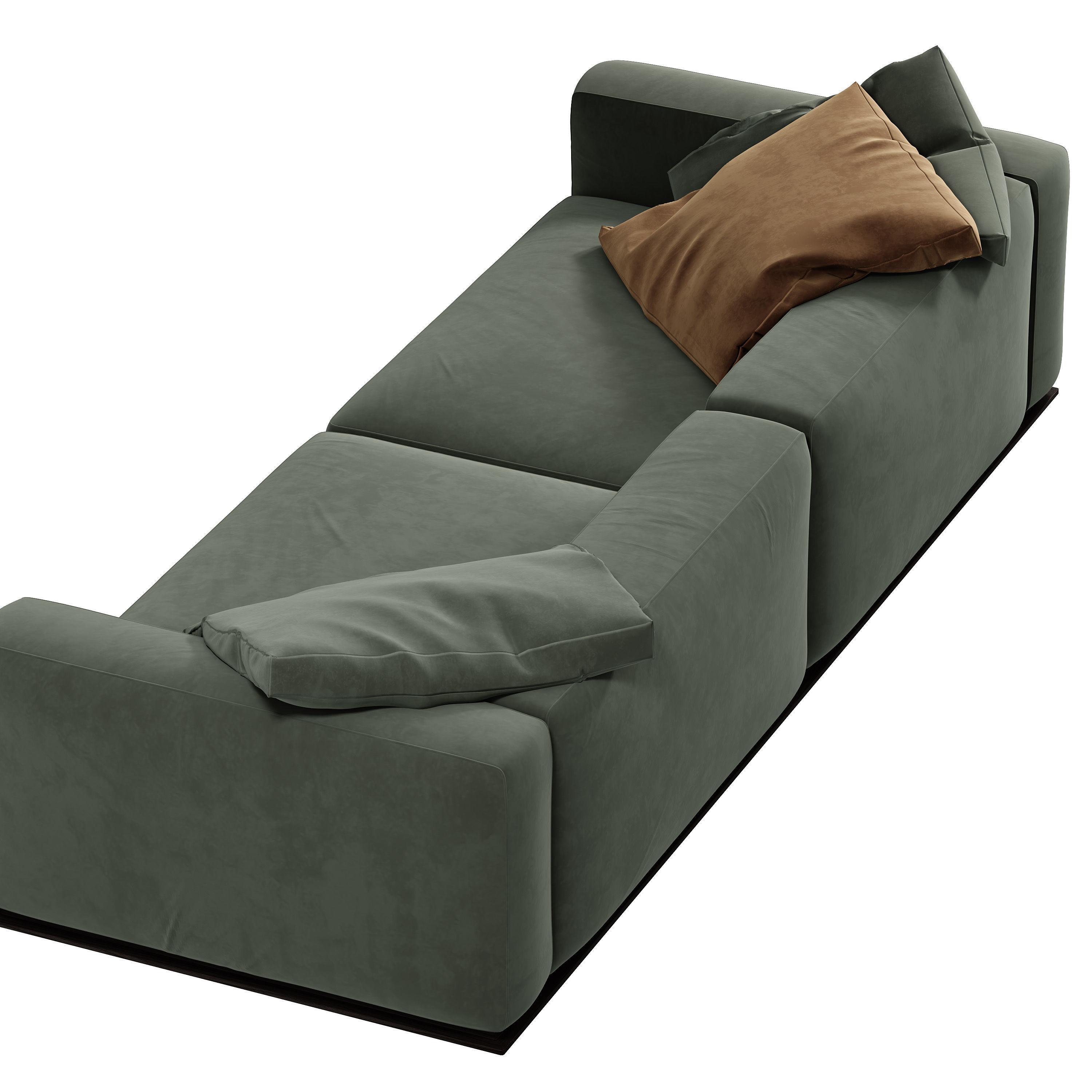 Minotti Leonard Sofa 3D model_3