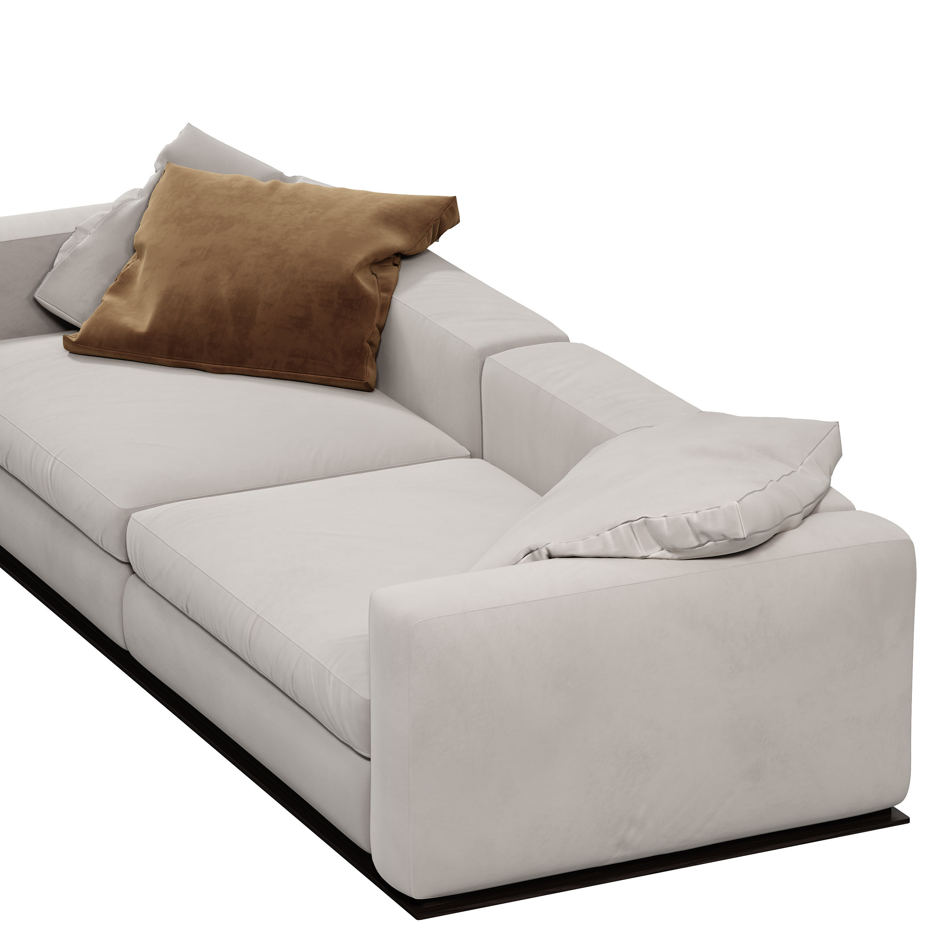 Minotti Leonard Sofa 3D model_2
