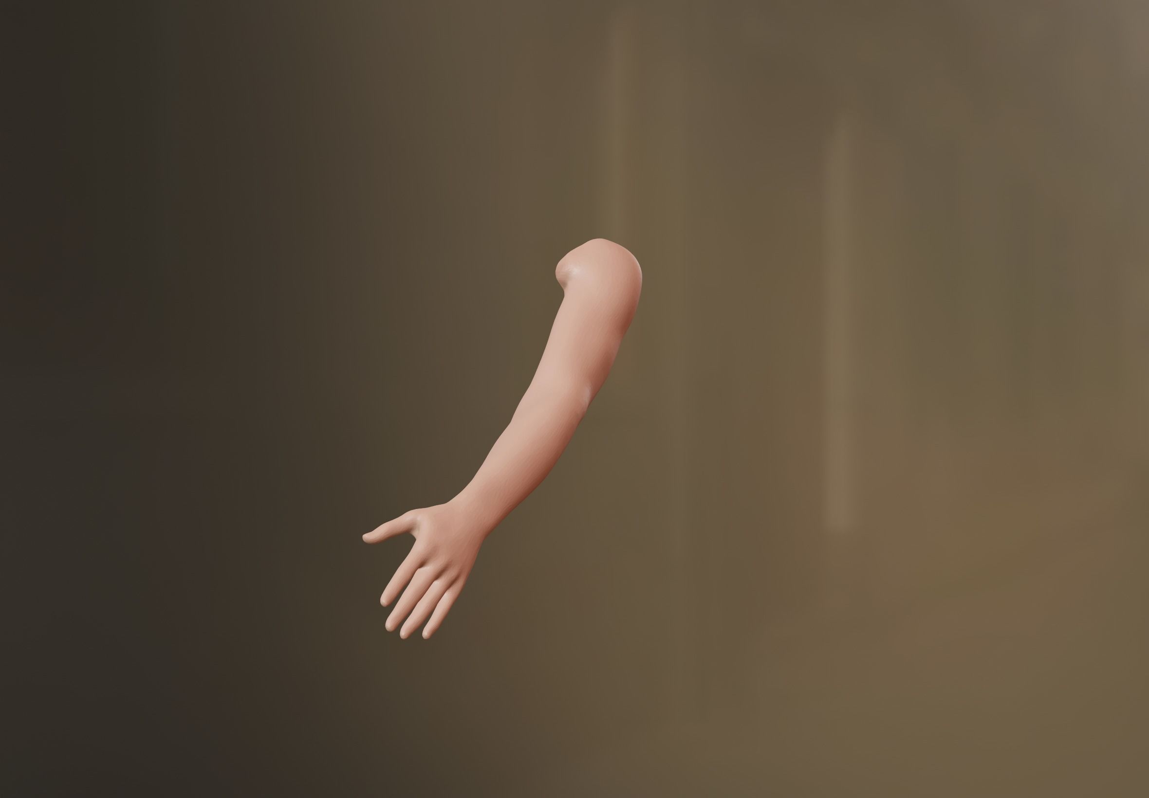 Female Arm 3D model 3D model CGTrader