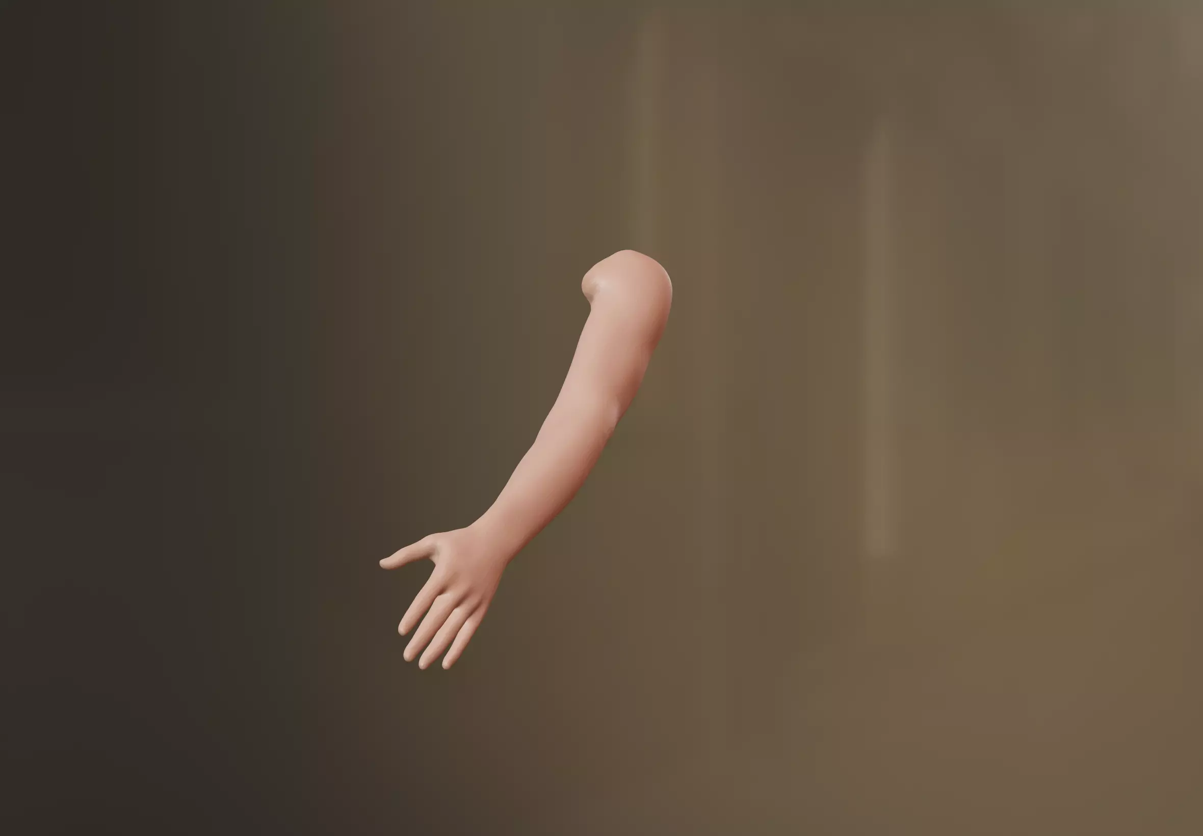 Female Arm 3D model 3D model_0