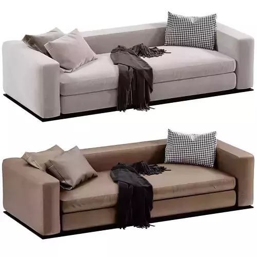 Minotti Leonard Sofa 3D model