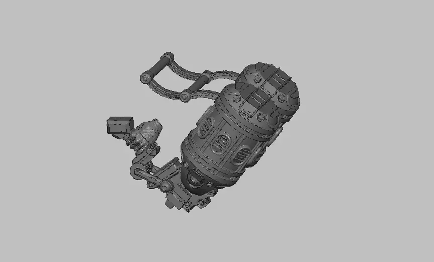 Big weapon 4 3D print model