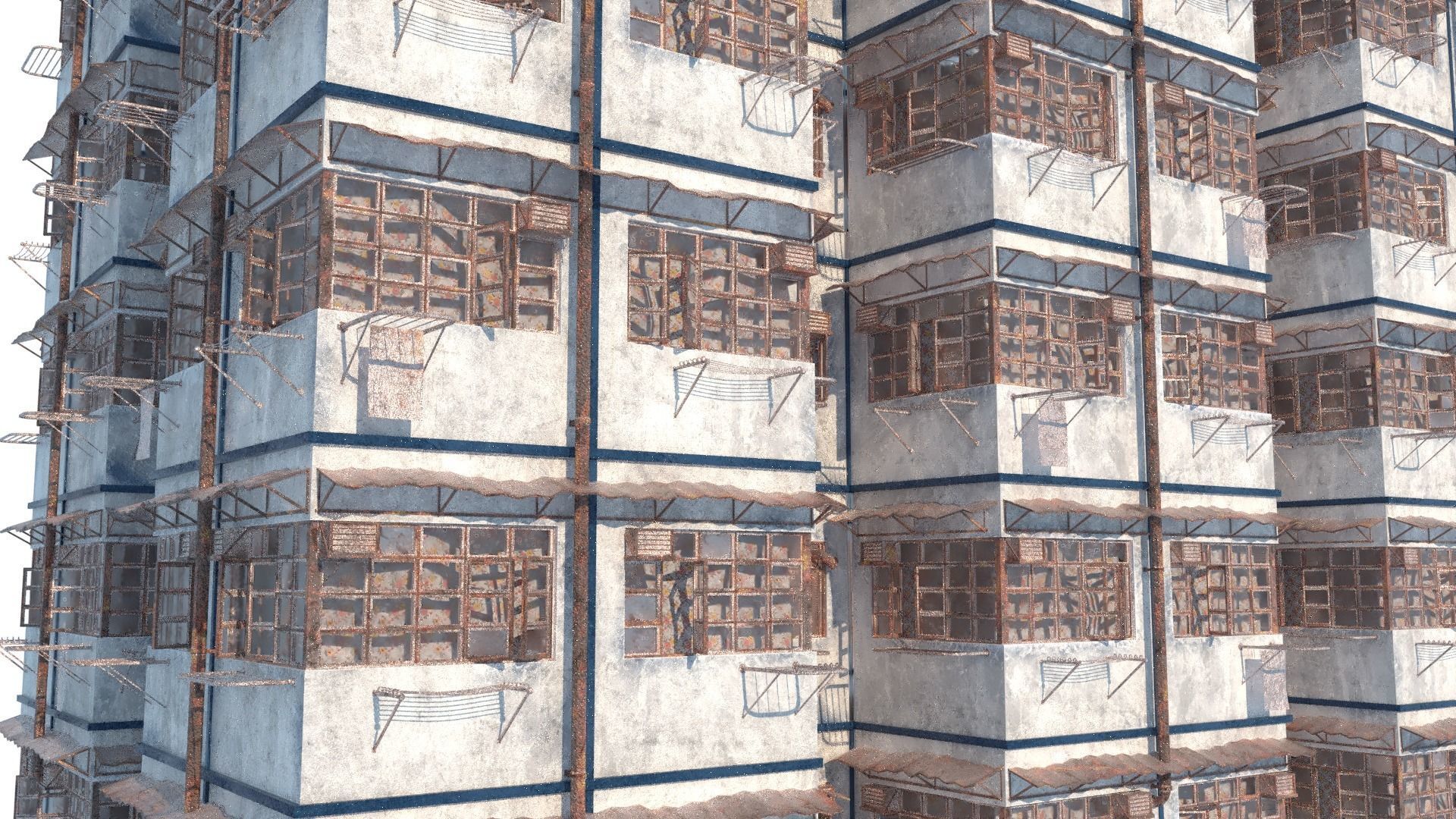 Hong Kong Street V3 3D model_27