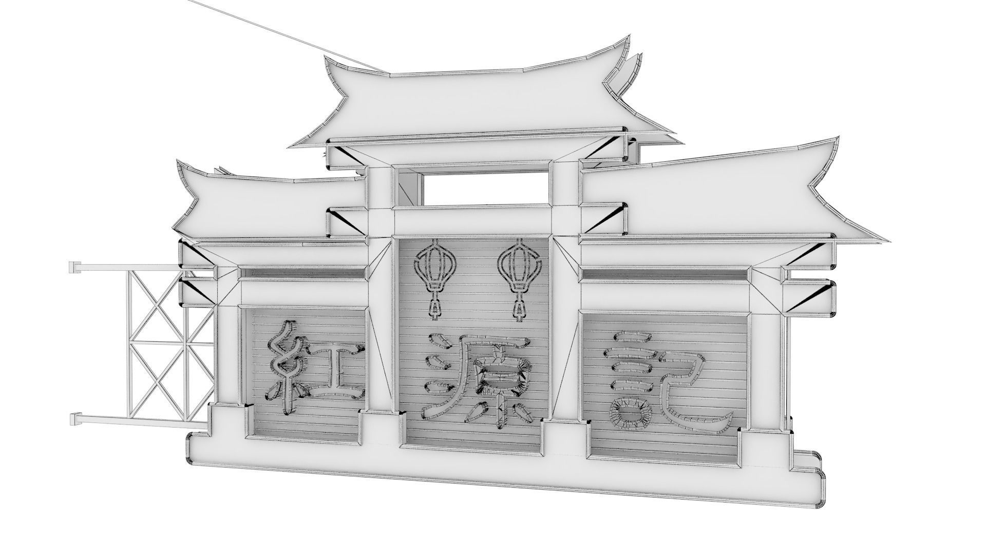 Hong Kong Street V3 3D model_79