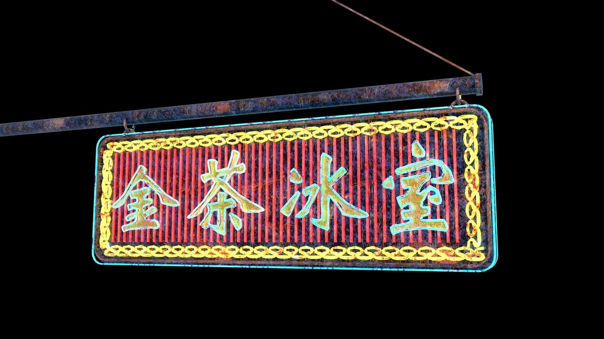 Hong Kong Street V3 3D model_50