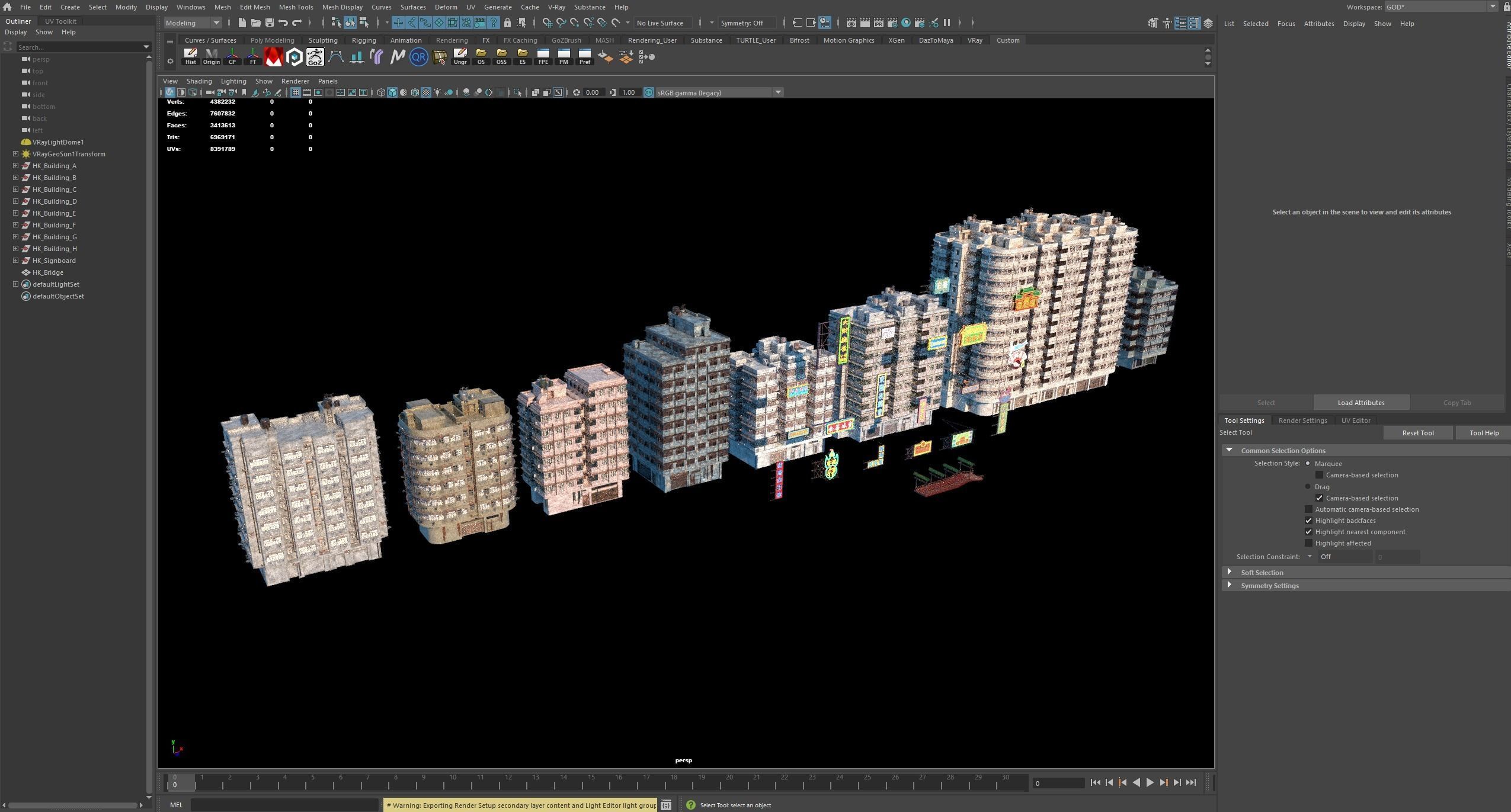 Hong Kong Street V3 3D model_6