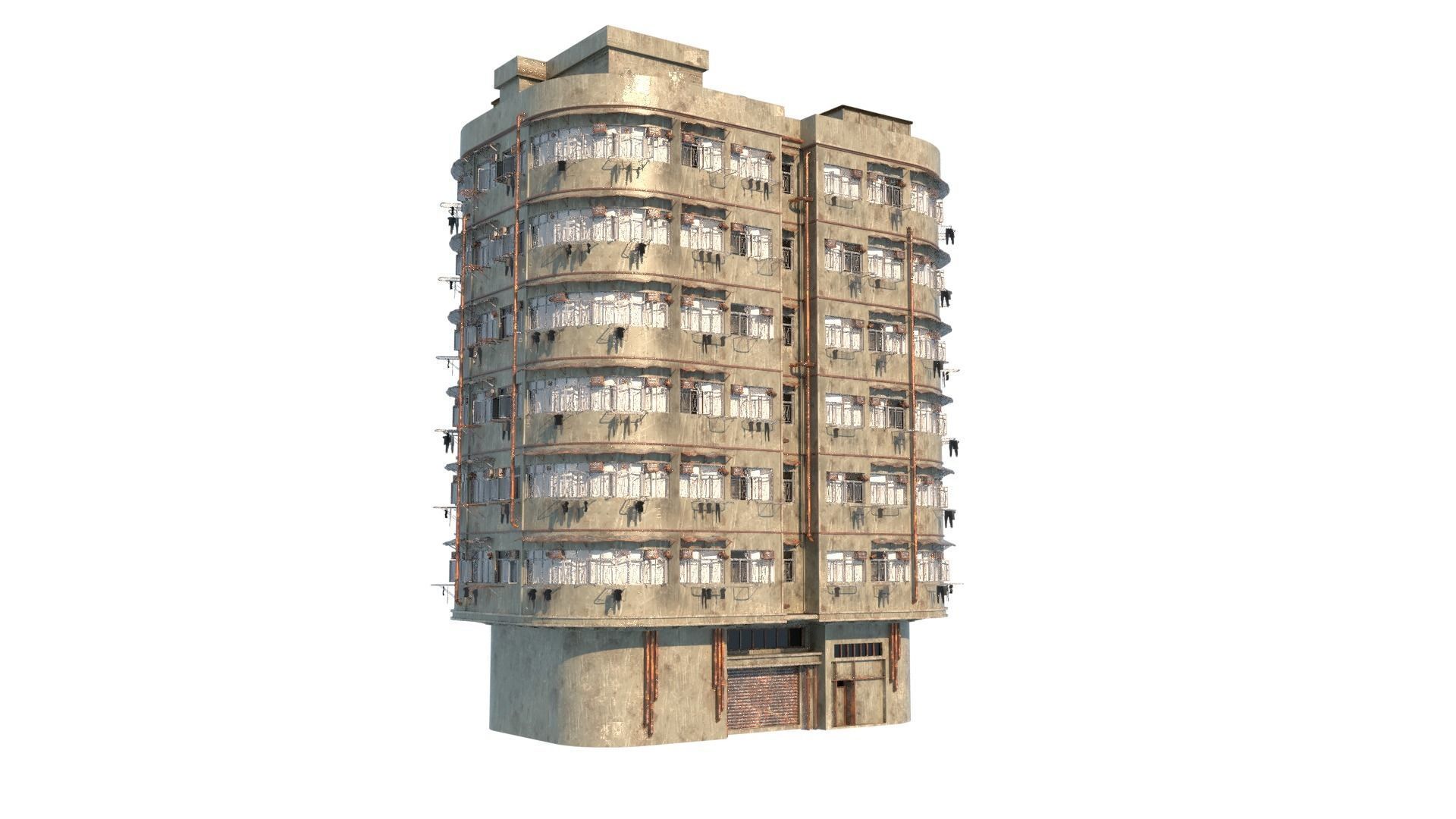 Hong Kong Street V3 3D model_13