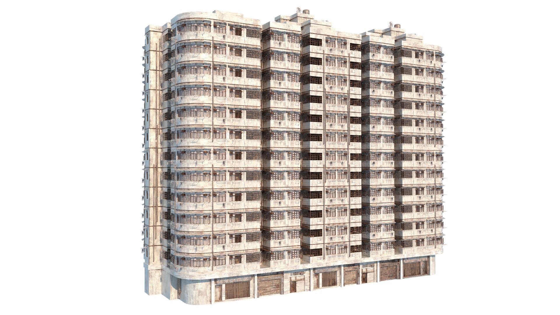 Hong Kong Street V3 3D model_34