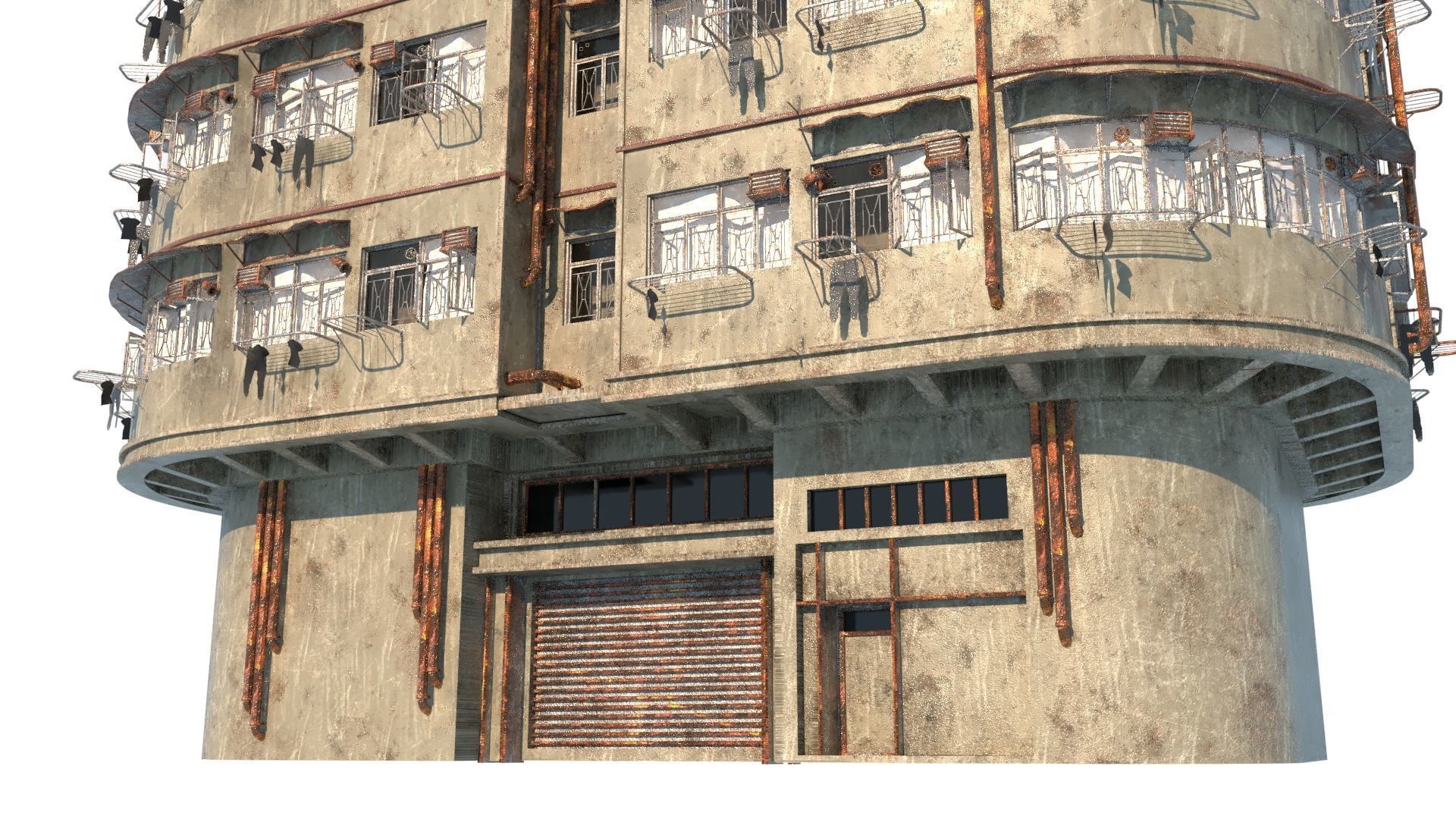 Hong Kong Street V3 3D model_16