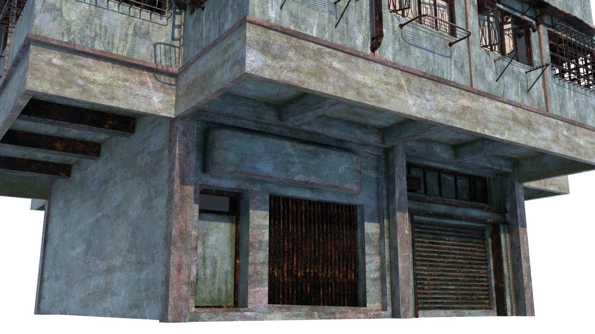 Hong Kong Street V3 3D model_41