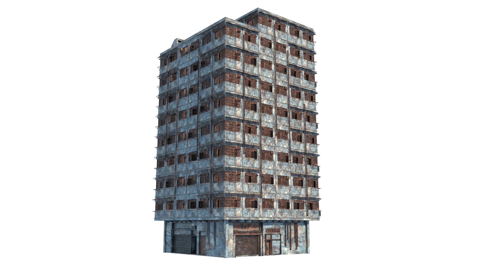 Hong Kong Street V3 3D model_21