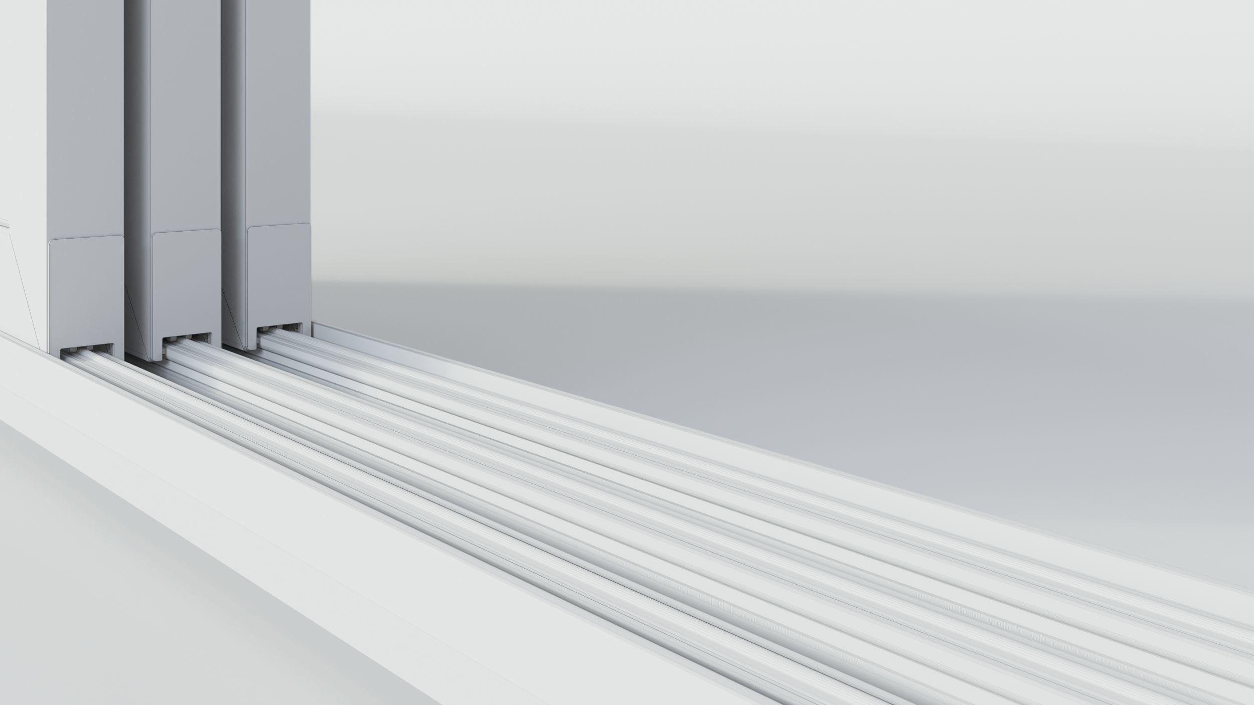 Sliding Door Wood 3d Model 3090 mm x 1920 mm 3D model 3D model_4