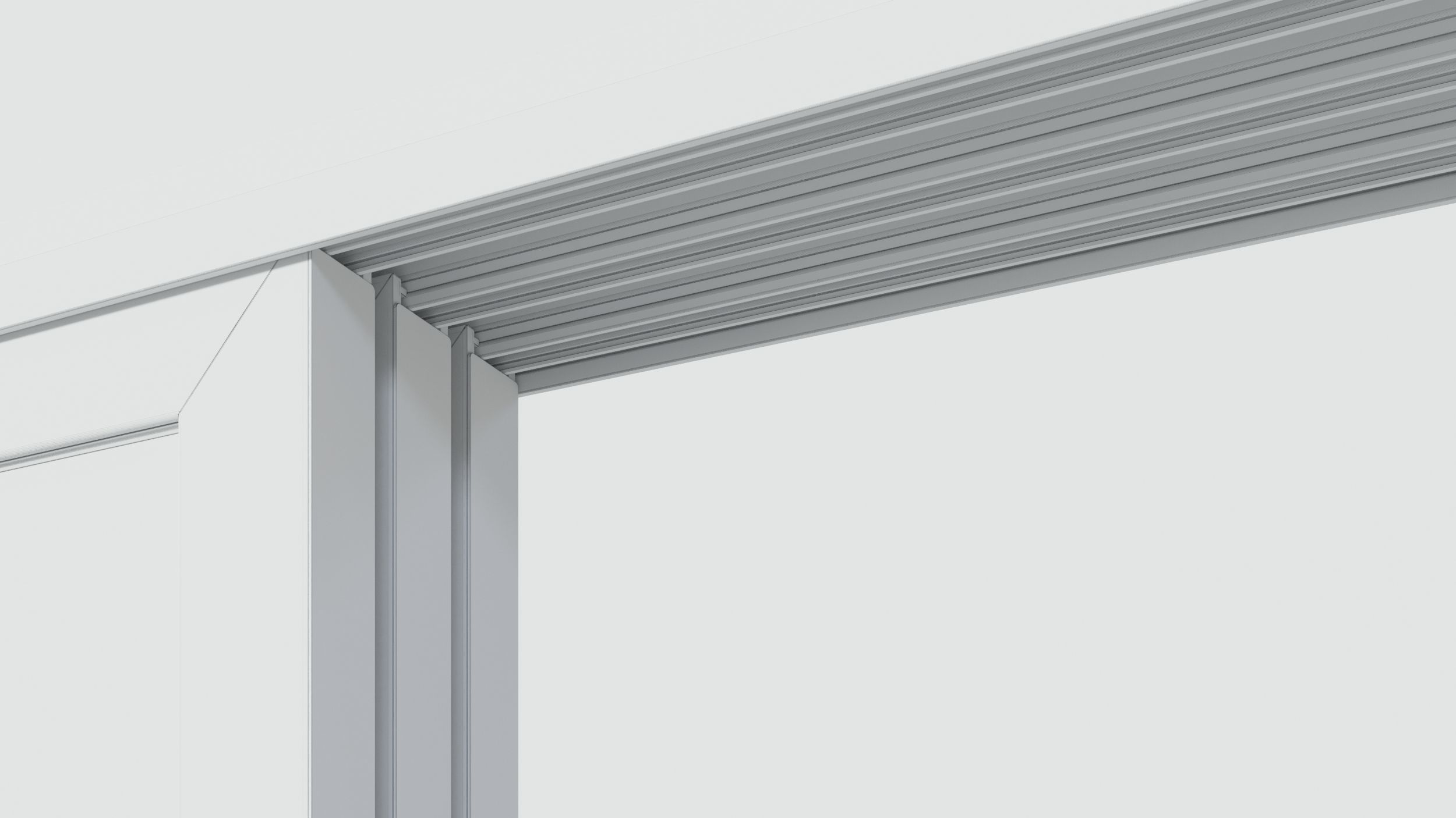 Sliding Door Wood 3d Model 3090 mm x 1920 mm 3D model 3D model_6