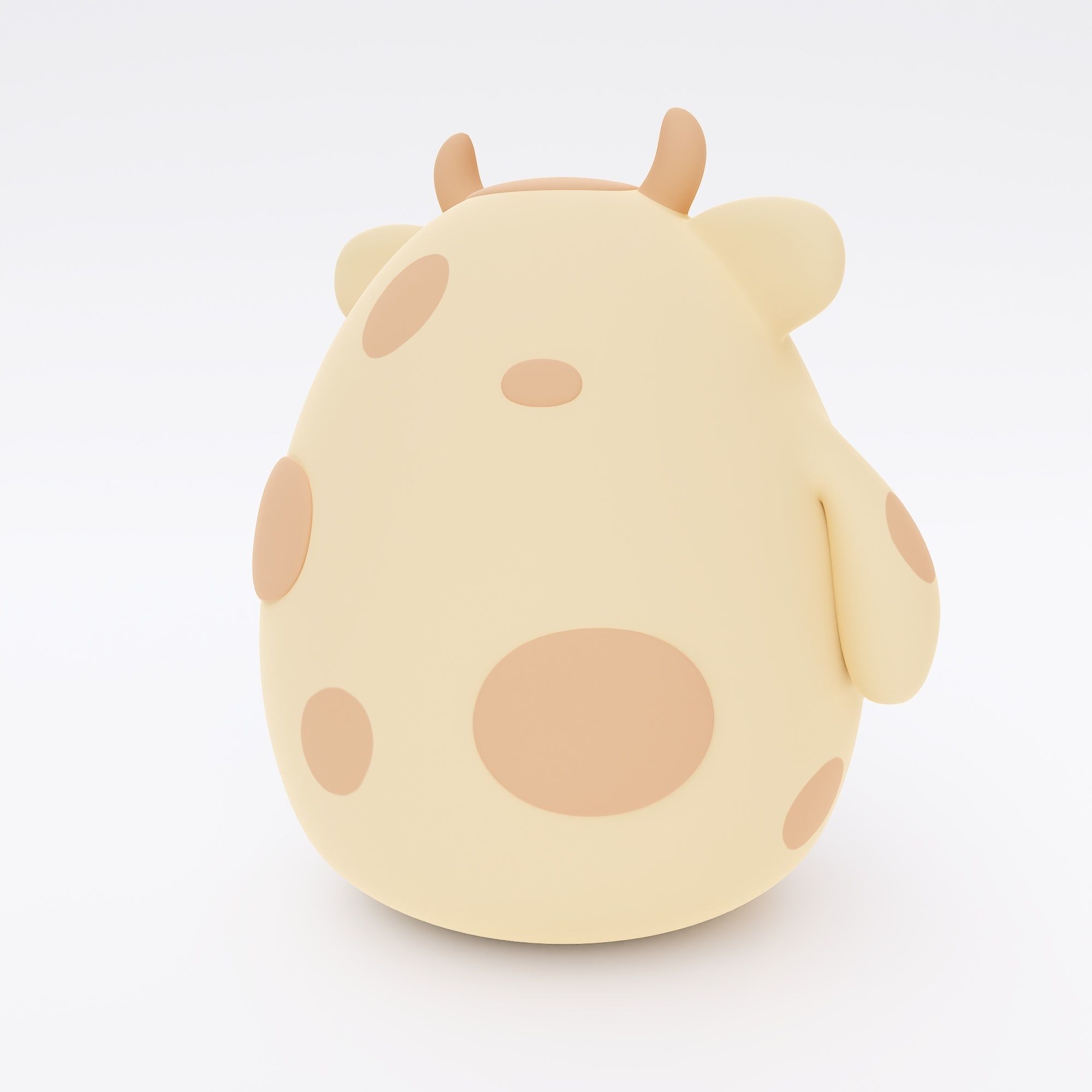 Cartoon Cow 3d model 3D model_4