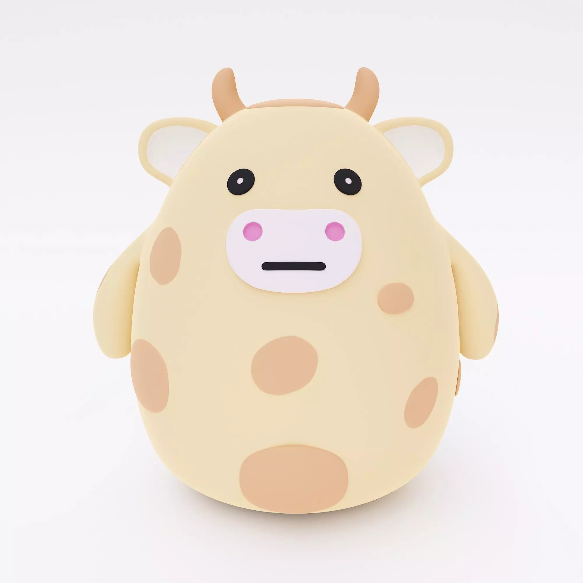 Cartoon Cow 3d model 3D model_0