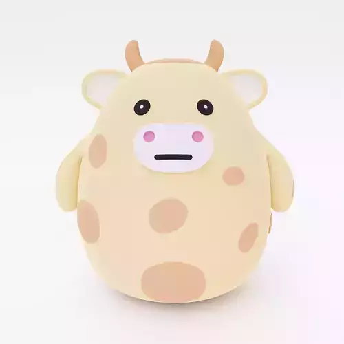 Cartoon Cow 3d model 3D model