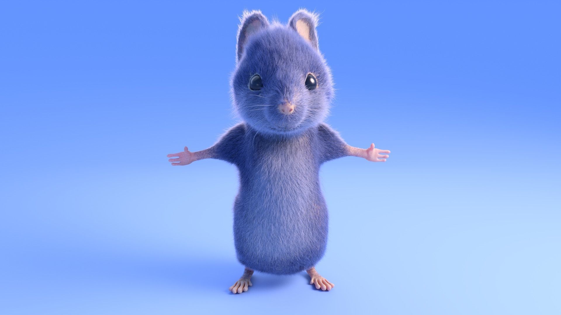 Cartoony Animals 3D Model Collection_10