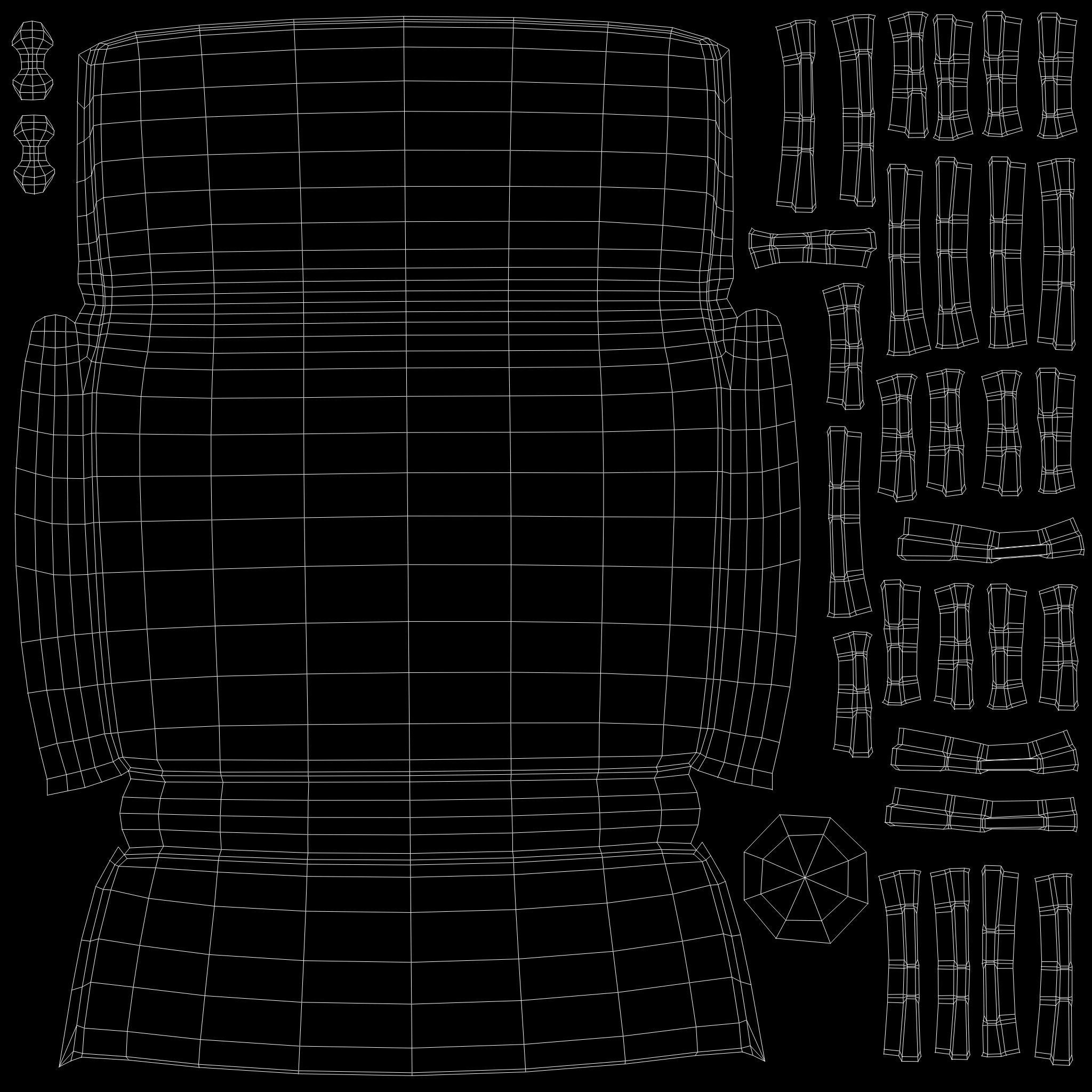 Leopard Skin Chain Handle Hand Bag Low-poly 3D model_13