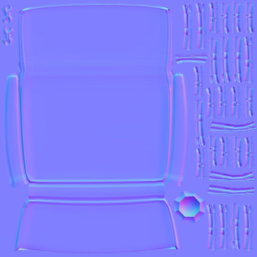 Leopard Skin Chain Handle Hand Bag Low-poly 3D model_10