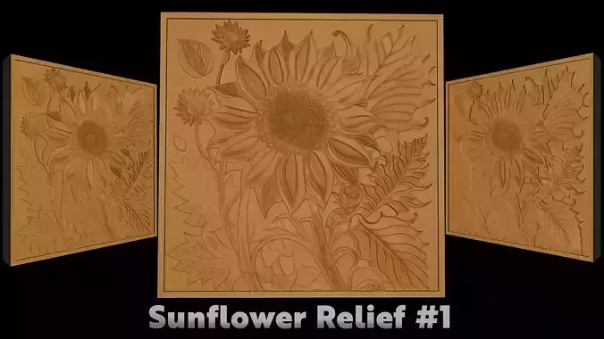Sunflower Relief 1
