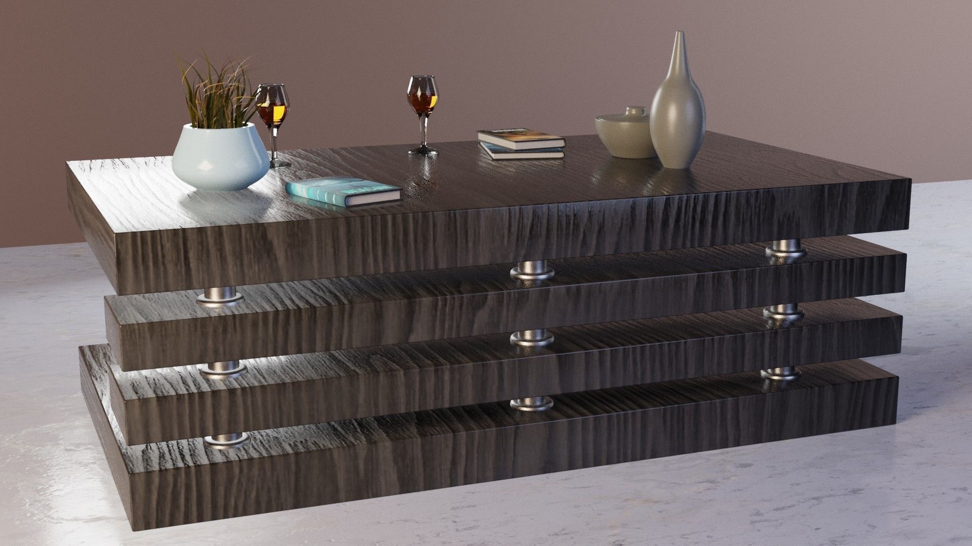 Coffee or Side Table PART21 3D model_2