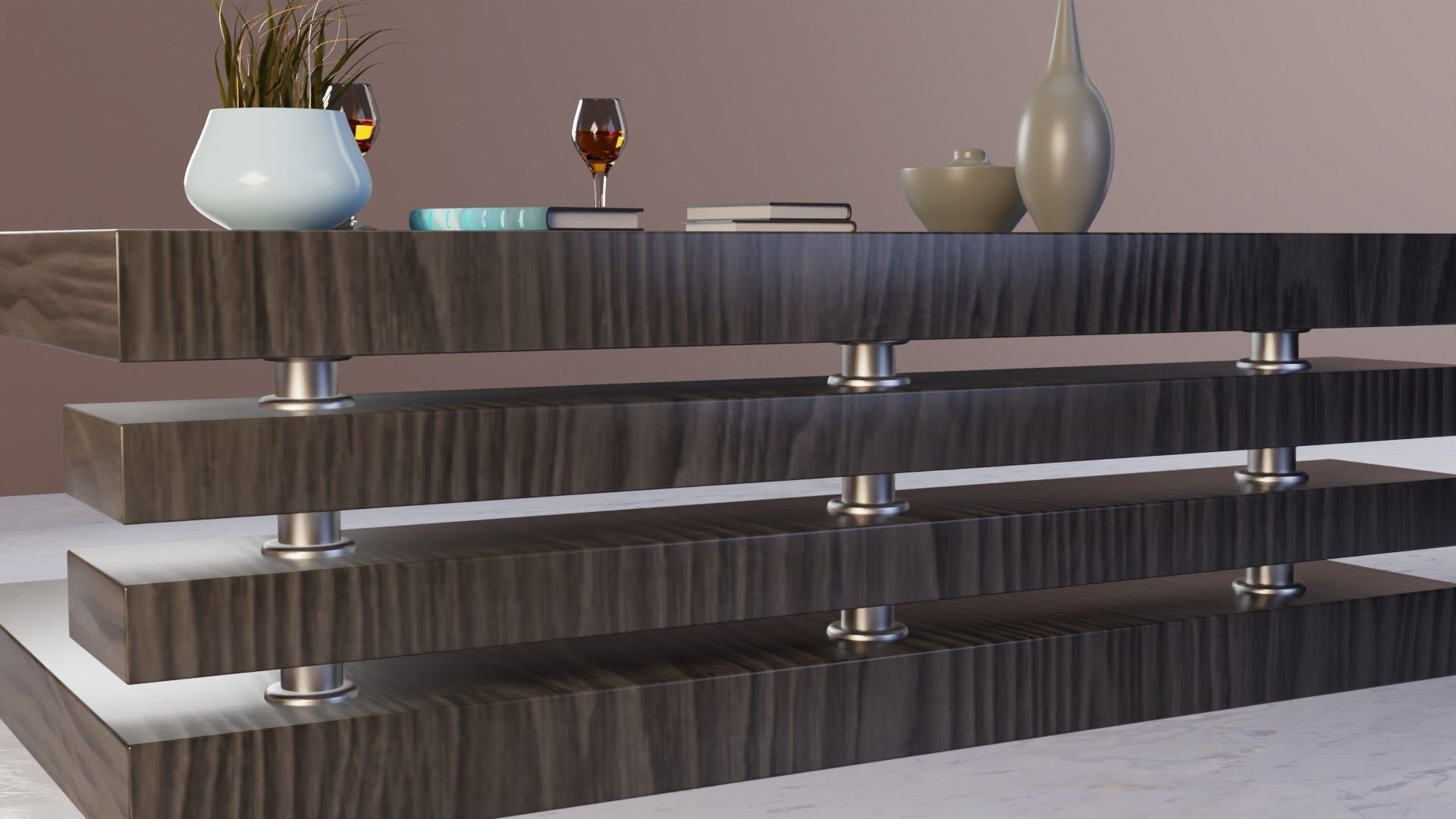Coffee or Side Table PART21 3D model_5