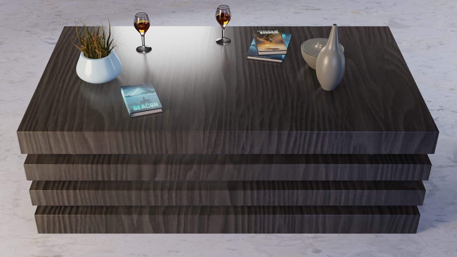 Coffee or Side Table PART21 3D model_4