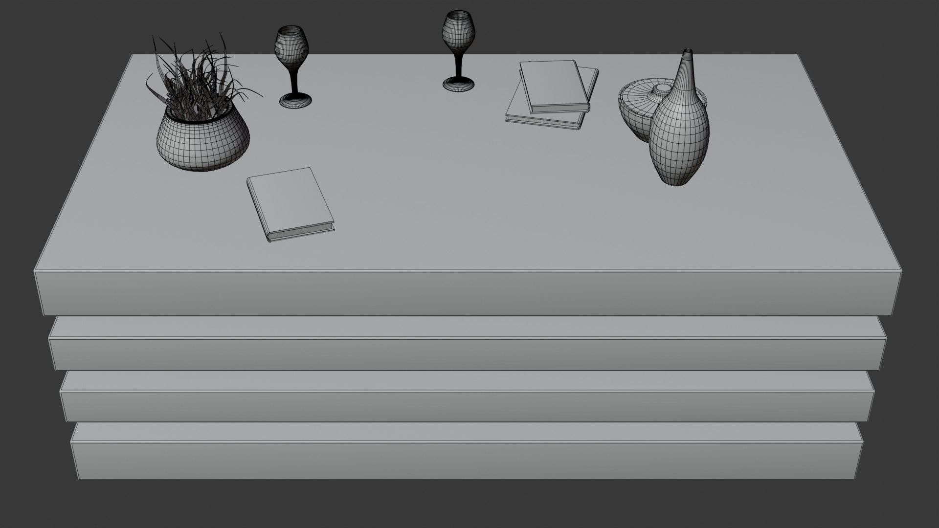 Coffee or Side Table PART21 3D model_11
