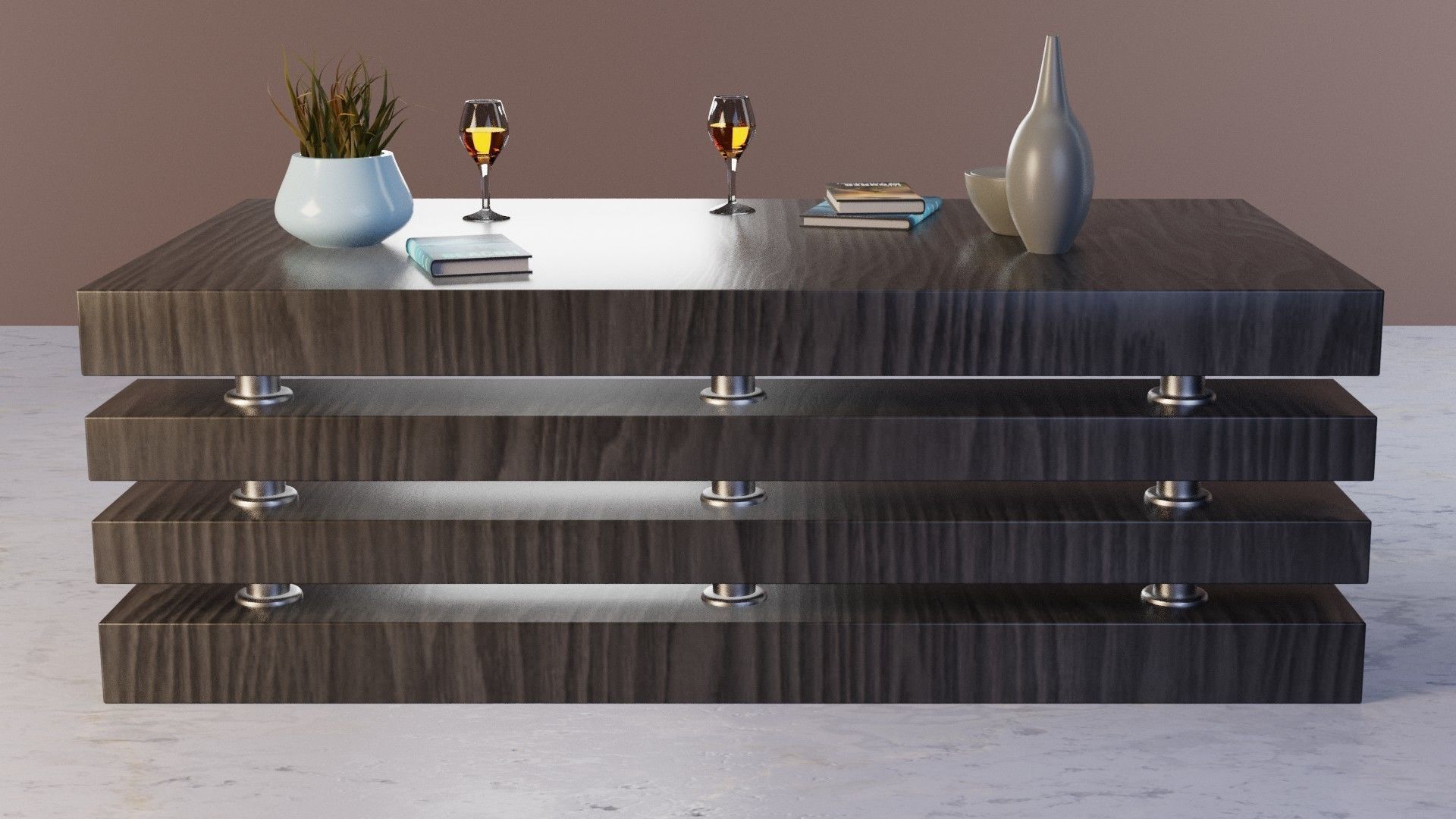 Coffee or Side Table PART21 3D model_3